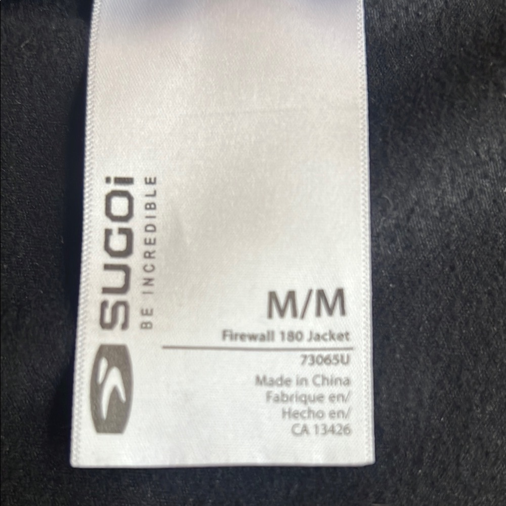 Sugoi Black Performance Jacket With Reflective Ac… - image 2